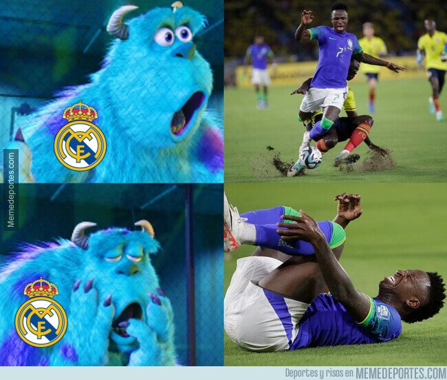 1198927 - Vinicius se lesiona con Brasil