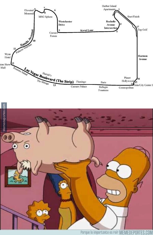 1198959 - El circuito de Las Vegas me recuerda a algo...