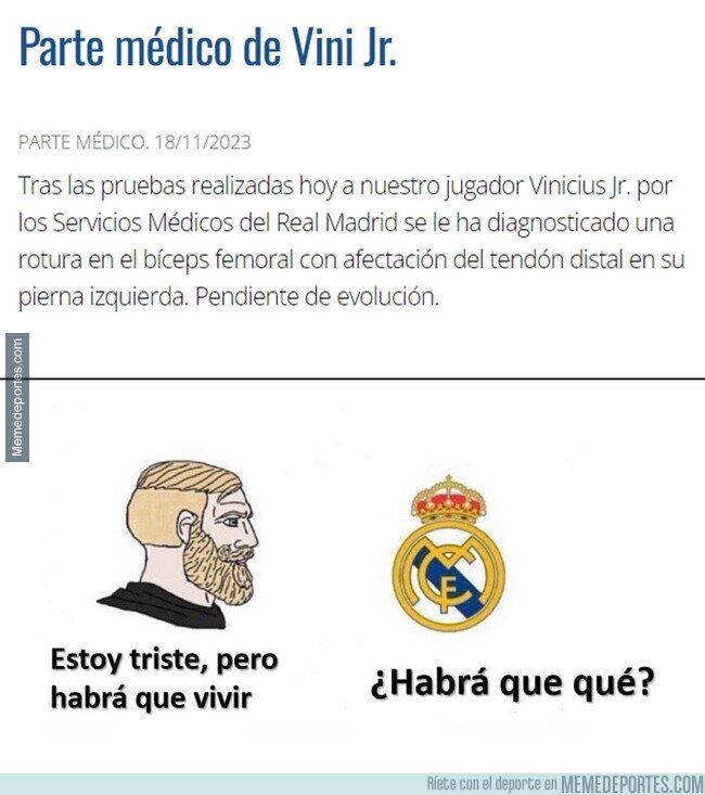 1198970 - Lesión de dos meses y medio para Vinicius