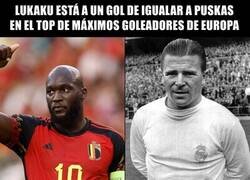 Enlace a Lukaku tiene más goles internacionales que Pelé. De traca.