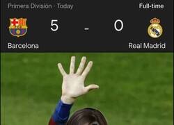 Enlace a La costumbre del Barça de golear al Madrid