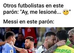 Enlace a Messi está más agresivo de lo normal