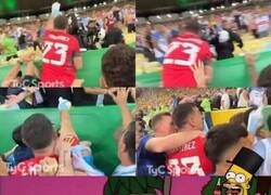 Enlace a Dibu Martinez contra Brasil