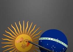 Enlace a Ordem e progresso, caralho.