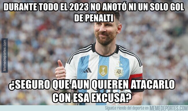 1199090 - Messi, un año entero sin penaltis