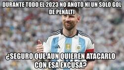 Enlace a Messi, un año entero sin penaltis