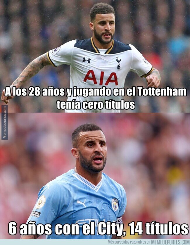 1199135 - Kyle Walker tomó una decisión hace 6 años