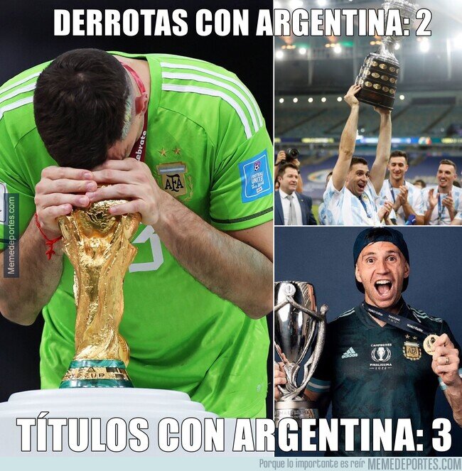 1199275 - Espeluznante dato del Dibu con Argentina