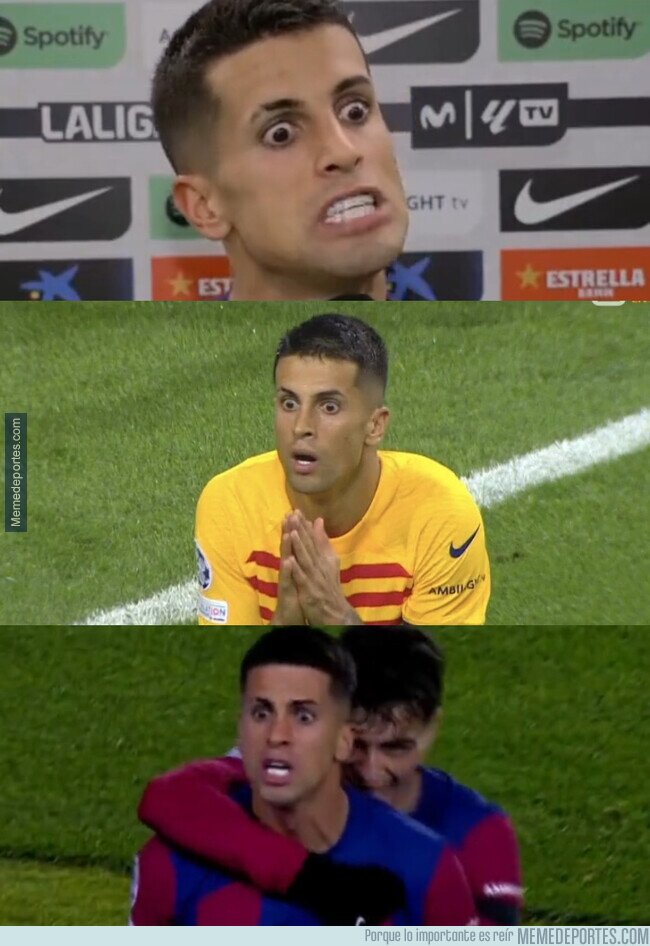 1199277 - Cancelo y sus caras raras