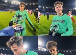 Enlace a Rodrigo Riquelme queda en shock al enterarse que fue el MVP de un partido de Champions