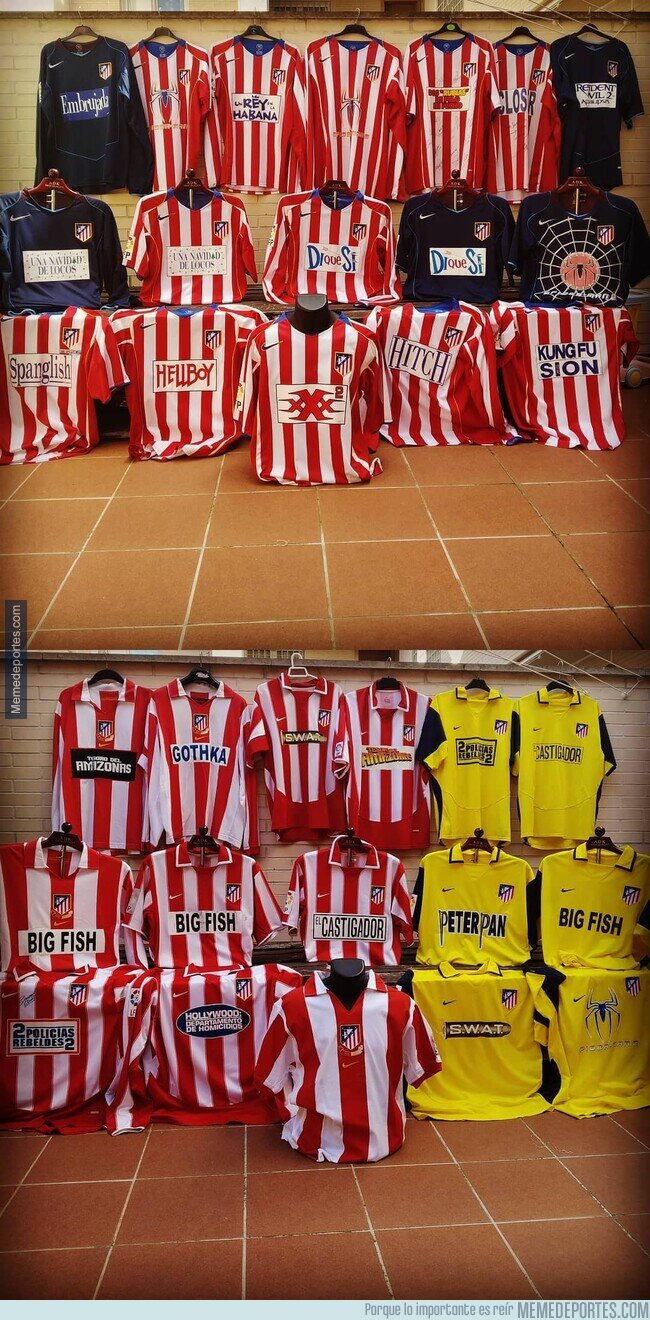 1199504 - Hubo una época donde el Atleti promocionaba películas de Hollywood con mucho estilo