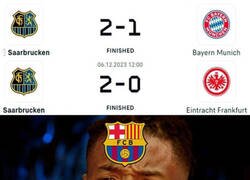 Enlace a Un tercera alemana hizo lo que para el Barça es una quimera