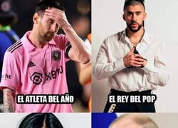 Enlace a Tienen tanto para vacilar futbolisticamente este año 2023 de Messi, que tienen que sacar pecho por premios por votación, aunque sean de chichinabo o por algo ganado en 2022