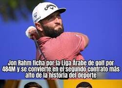 Enlace a Jon Rahm se convierte en el deportista español mejor pagado de la historia