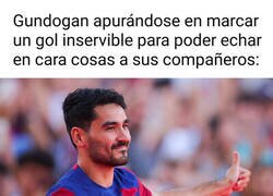 Enlace a Siempre que marca Gundogan, el Barça pierde