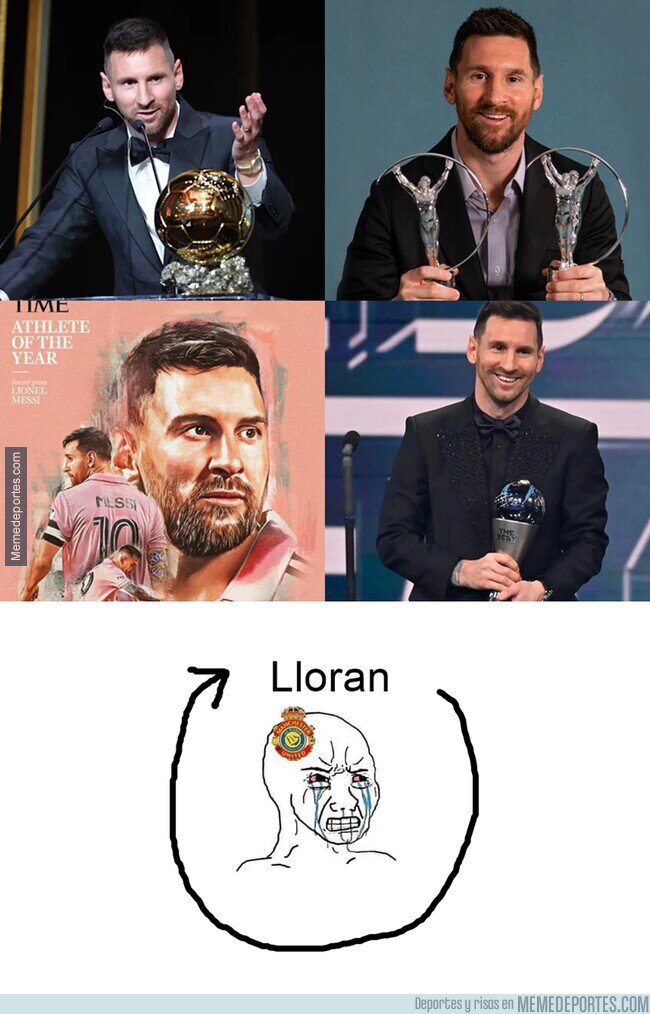1199826 - Con la mano en el corazón, el martirio de ser hater de Messi no se lo deseo a nadie