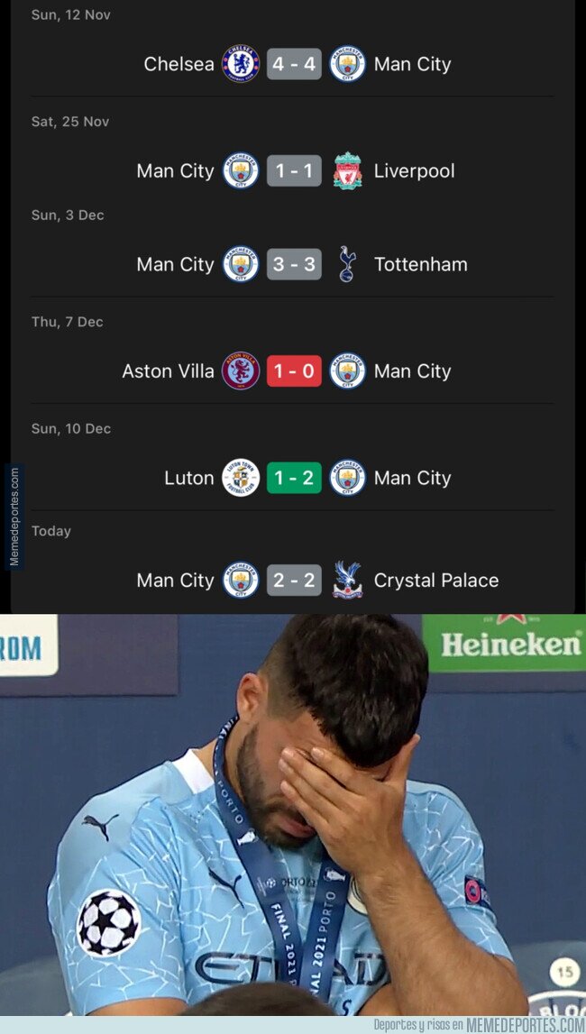 1199837 - Los últimos partidos del City en la Premier