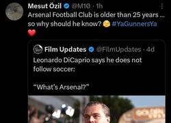 Enlace a Özil ha destrozado a DiCaprio