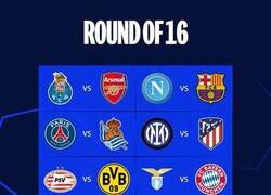 Enlace a Así quedan los octavos de Champions