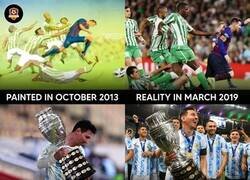 Enlace a La ficción no existe para Messi