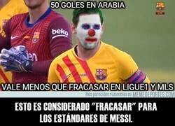 Enlace a El fracaso de Messi es el prime de cualquier otro jugador. Anotado