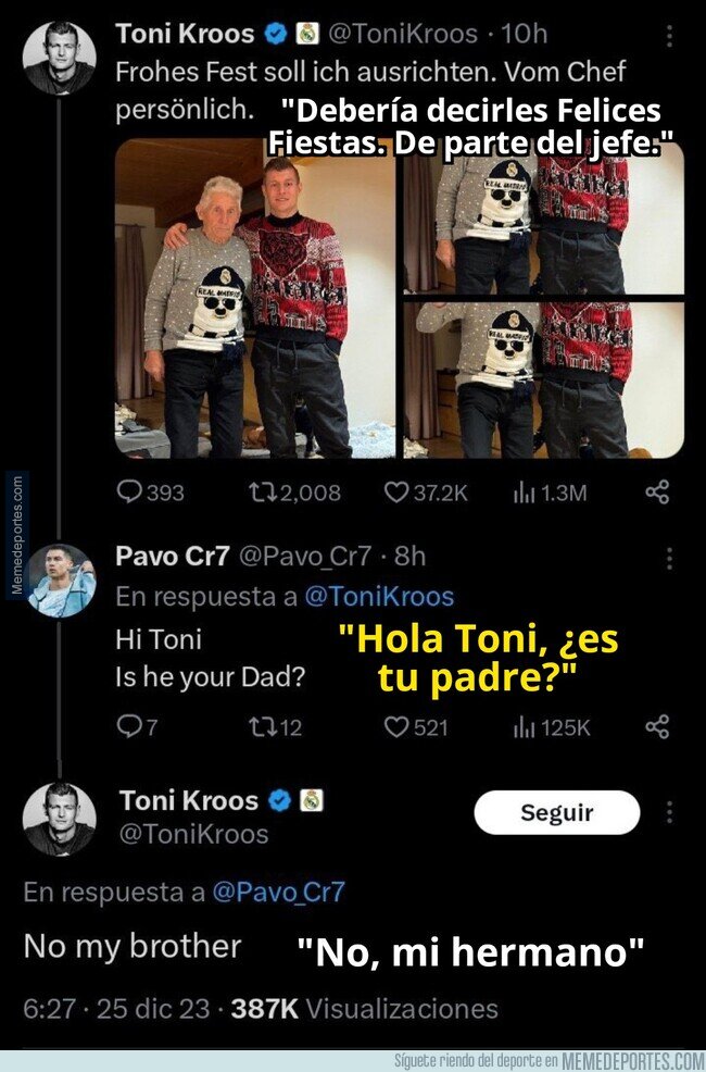 1200087 - Navidades en familia para Toni Kroos