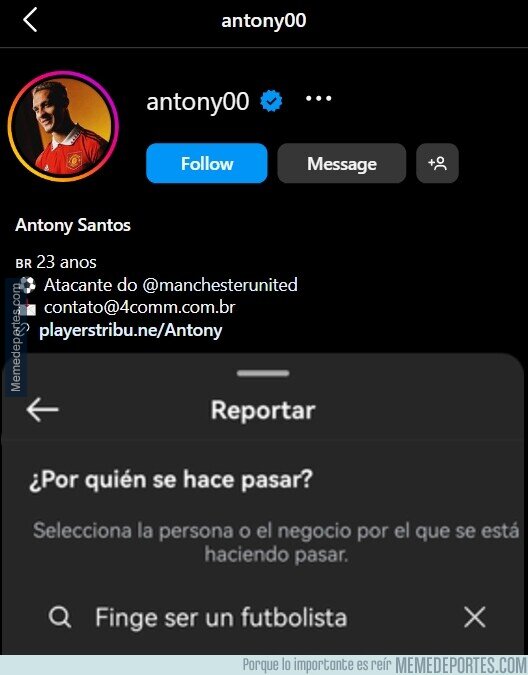 1200181 - Si Antony no hubiera nacido en Brasil, es repartidor de Uber Eats.