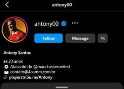 Enlace a Si Antony no hubiera nacido en Brasil, es repartidor de Uber Eats.