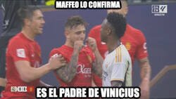 Enlace a Maffeo manda sobre Vinicius