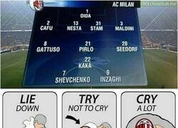 Enlace a Que gran tiempo del Milan