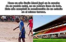 Enlace a Sadio Mane es un tipazo