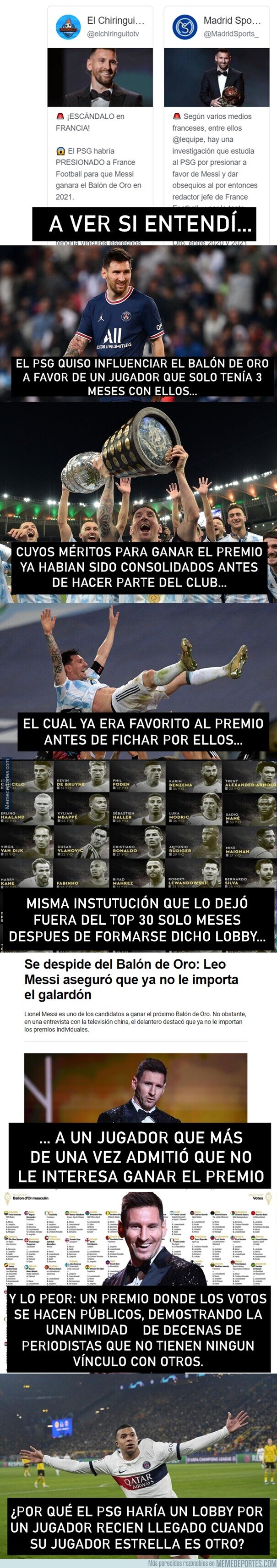 1200340 - Los agujeros de guión en la última acusación de Messi
