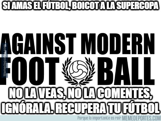 1200411 - Boicot a la Supercopa