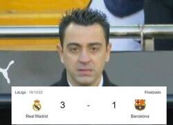 Enlace a Xavi se empieza a endeudar con los clásicos