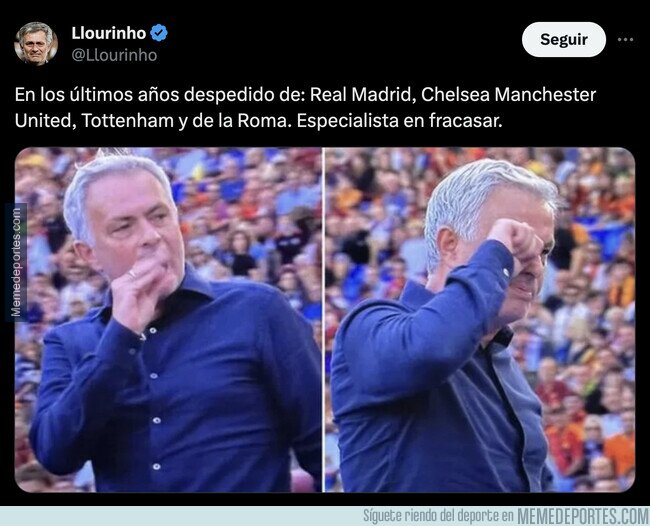 1200681 - El gran fracaso de Mou, por @Llourinho