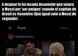 Enlace a Neymar dejando en evidencia a los haters
