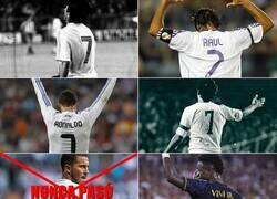 Enlace a El mítico 7 del Madrid y todos sus portadores