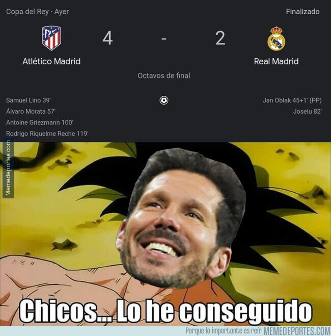 1200768 - No todos los días el Cholo le gana al Madrid