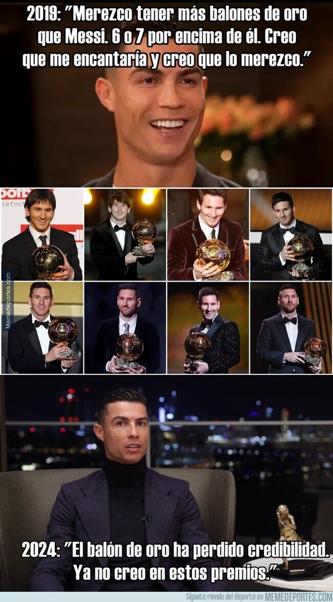 1200837 - Lo mal perdedor que es Cristiano...