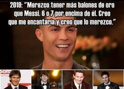 Enlace a Lo mal perdedor que es Cristiano...