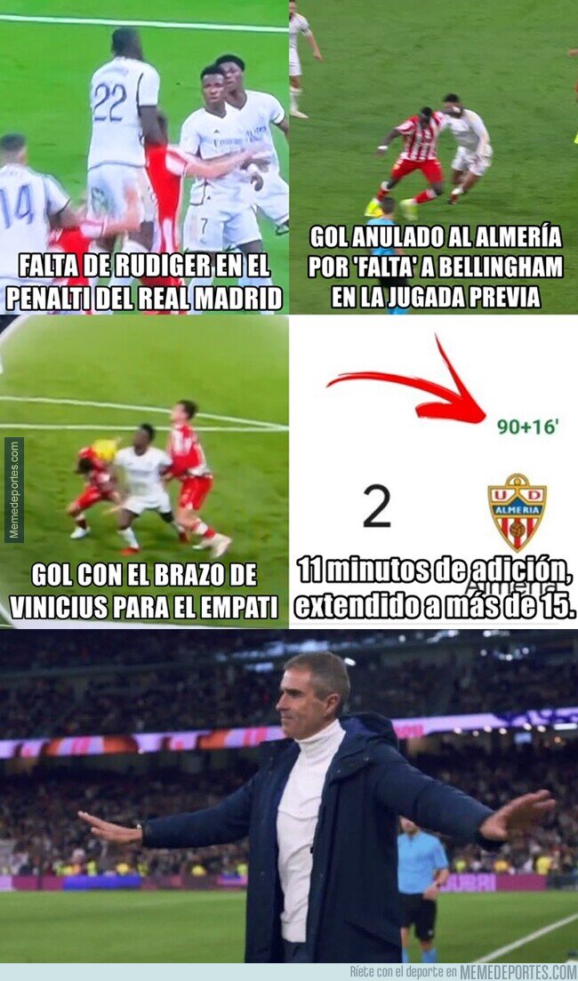 1200849 - Histórico robo del Real Madrid al Almería. Lo hemos visto todos