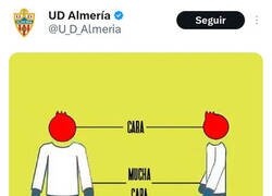 Enlace a El twitter del Almería echa fuego estos días