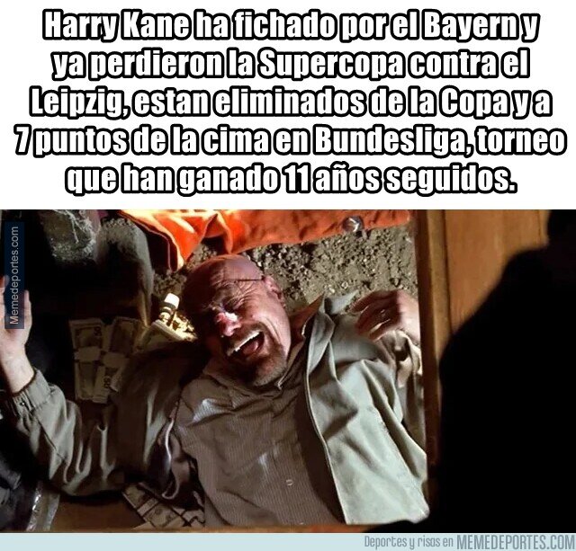 1200921 - Harry Kane se ha llevado consigo ese gafe impresionante