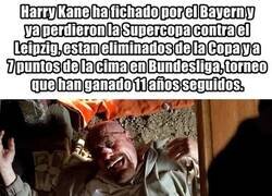 Enlace a Harry Kane se ha llevado consigo ese gafe impresionante