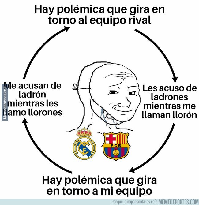 1200941 - El día a día de los fanáticos culés y merengues