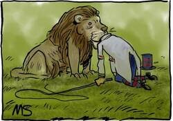 Enlace a Xavi no es un domador de leones