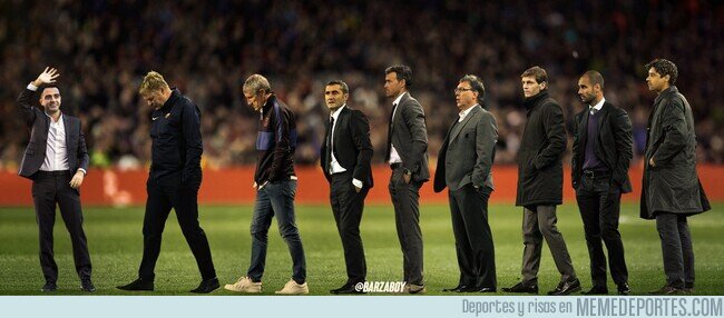 1201088 - 20 años de trayecto en los banquillos del Barça