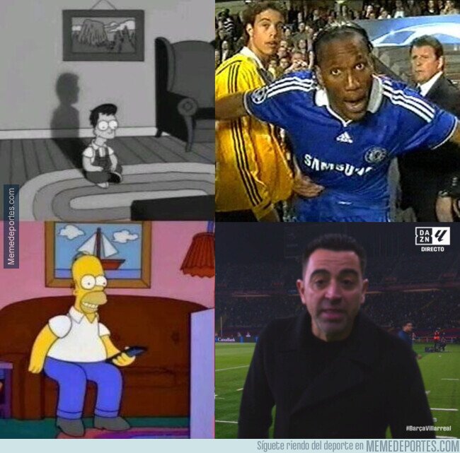 1201113 - Xavi se marcó un Drogba
