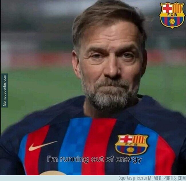 1201118 - Ser del Barça te quita la energía