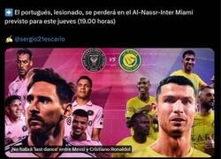 Enlace a Cristiano se baja del partido con el truco más viejo del fútbol